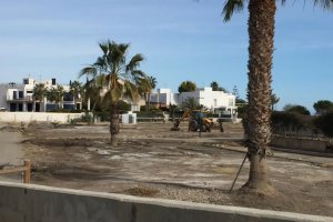 Archivo de los trabajos de encauzamiento de la rambla del Algarrobo.