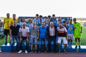 Leyendas del Poli con los campeones del Torneo Andújar.