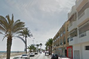 Zona de Garrucha cercana al lugar del suceso.