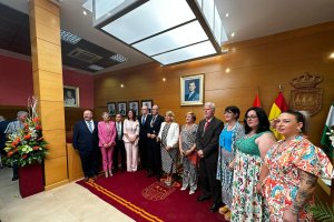 Equipo de gobierno de Gádor tras la toma de posesión de la alcaldesa.