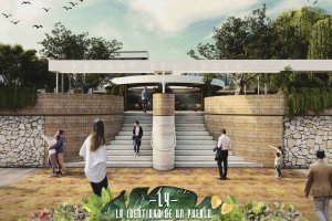 Diseño del proyecto ganador en la votación popular.