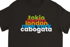 Nuevo diseño de las camisetas cabogateras.