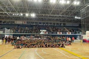 Los protagonistas de los Juegos Deportivos.