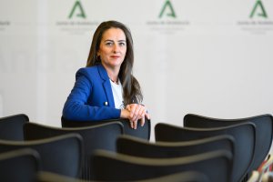 Aránzazu Martín Moya, delegada de la Junta en Almería.