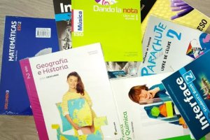 Libros de texto.