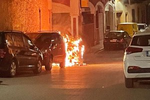 Hechos vandálicos ocurridos en diciembre de 2022 a los que hace alusión el PP cuevano.