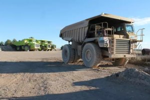 Maquinaria en carreteras.