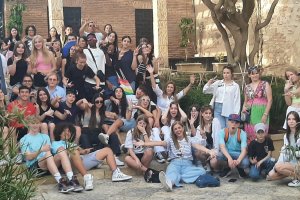 Estudiantes europeos que han visitado Almería.