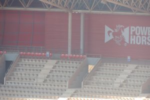 El Fondo Norte antiguo comienza a cambiar de color; el azul ya es historia.