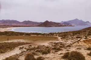 Playa de Los Genoveses, en el Parque Natural de Cabo de Gata-Níjar.