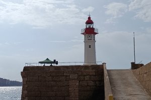 Vista del Faro de Almería