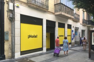 El nuevo comercio está a punto de abrir.