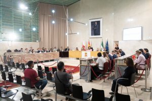 Sesión plenaria del Ayuntamiento de Almería