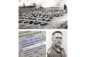 Ejecuciones en el campo de concentración checo; partida de bautismo de Antonio Clemente y el comandante, Emil Klein.