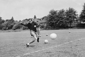 Luis Suárez en sus buenos tiempos de futbolista.