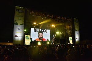 El Palmeral de Vera durante la actuación de Huecco en \'Dial al Sol\'.
