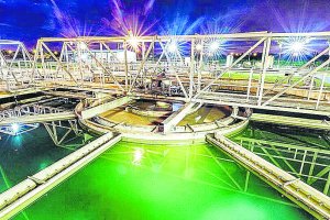 Imagen de la planta desaladora de Agadir, diseñada para producir 400.000 metros cúbicos diarios de agua.
