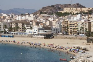 Playas de Garrucha en una imagen de archivo.