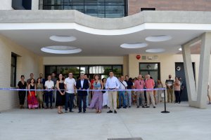 Imagen de la inauguración del Aulario V