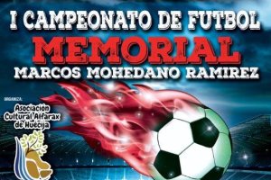 Cartel del partido.