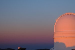 Atardecer desde el Calar Alto