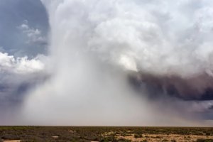 Las altas temperaturas han dado lugar a la aparición de tormentas, pero con poca lluvia