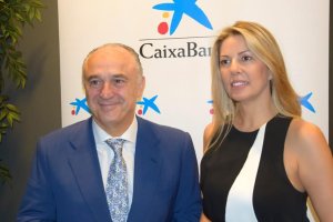 María Dolores Morales, premiada por La Caixa.