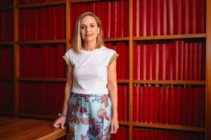 La candidata del PP al Congreso por Almería posa para esta entrevista