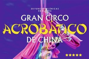 Un espectáculo teatral y de acrobacia.