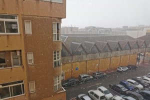 Plaza de Abastos de Albox, este jueves.