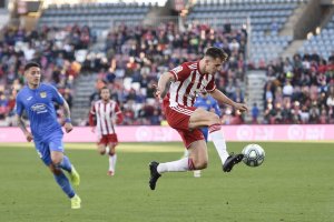 Iván Barbero llegó a debutar en Segunda División con el equipo de su tierra.