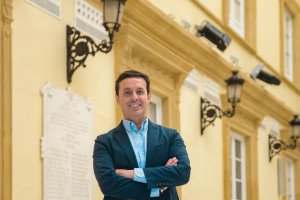 Javier Aureliano García, presidente de la Diputación Provincial de Almería.