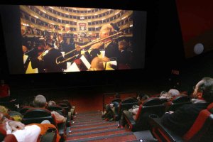Una sala de cine de Almería.