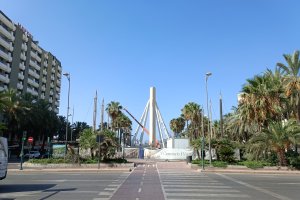 Esto es lo que queda de la noria gigante