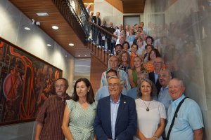 Foto de familia de los miembros fundadores de la FATA.