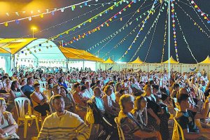 Imagen del Recinto Ferial de Campohermoso estos días.