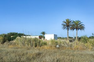 Uno de los viejos cortijos que aún quedan en la Vega de Acá.