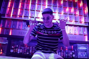 El cantante almeriense RVFV