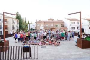 Inauguración de la plaza de Las Nieves en Tíjola.