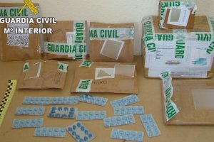 Pastillas intervenidas.