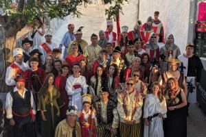Todos los moros y cristianos tras la representación