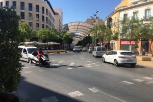 Imagen de archivo del centro de la ciudad de Almería.