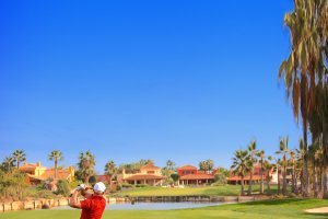 El campo Indiana en Desert Springs Resort.