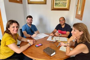 Reunión entre el Ayuntamiento de Benahadux y el IAJ.