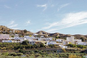 Vista de Alsodux, en el Alto Andarax almeriense.