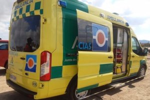 Imagen de archivo de una ambulancia.