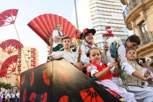 Imagen de anteriores ediciones de la Batalla de Flores.