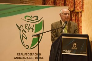 El presidente de la Federación Almeriense de Fútbol.