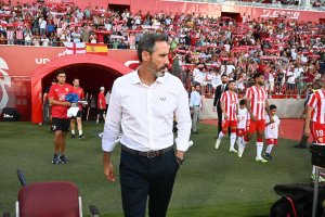 Vicente Moreno sigue pensando que el Almería hará una gran temporada.
