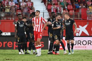 Marc Pubill hizo un partido espectacular tapando a Vinicius Jr.